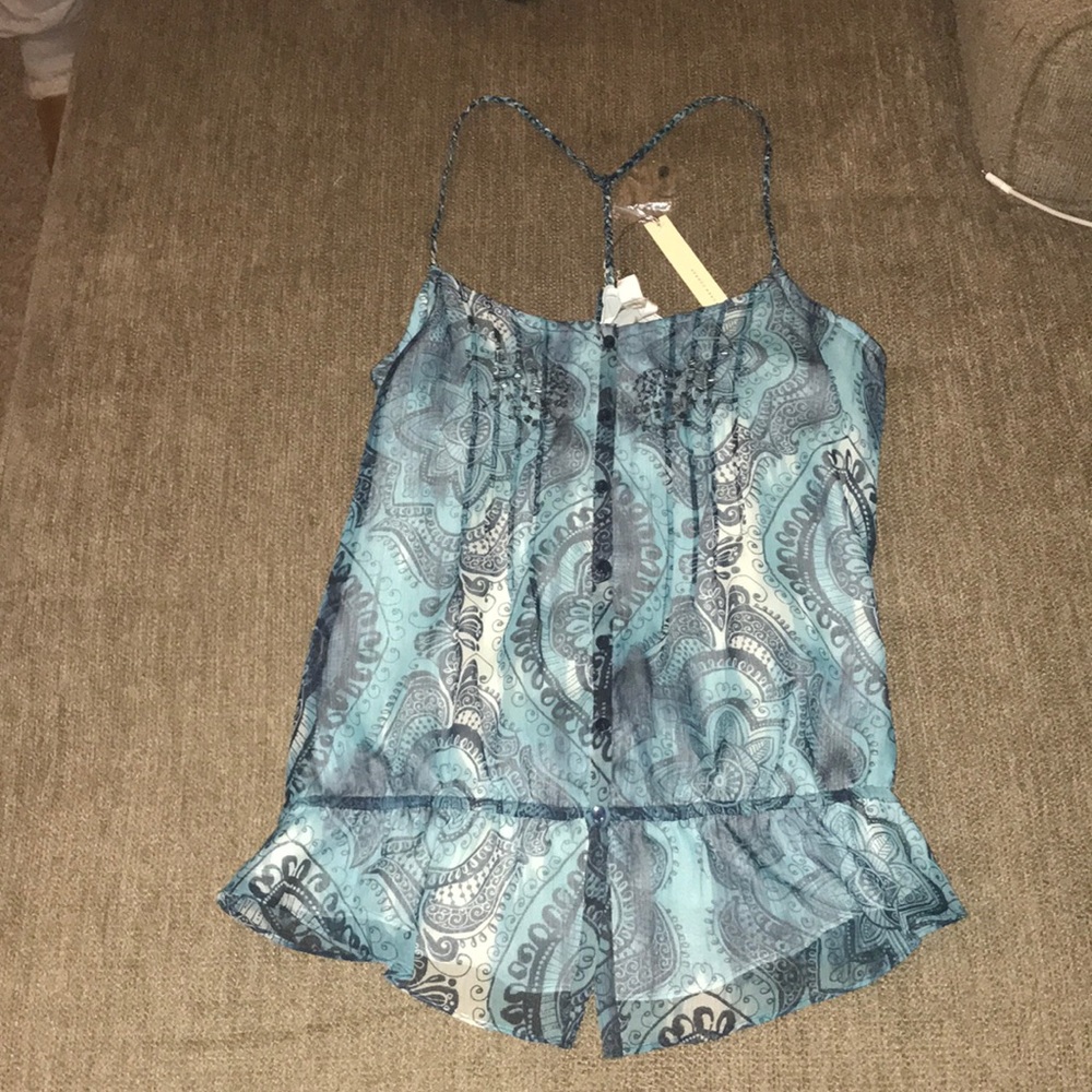 New Blue Tank Top